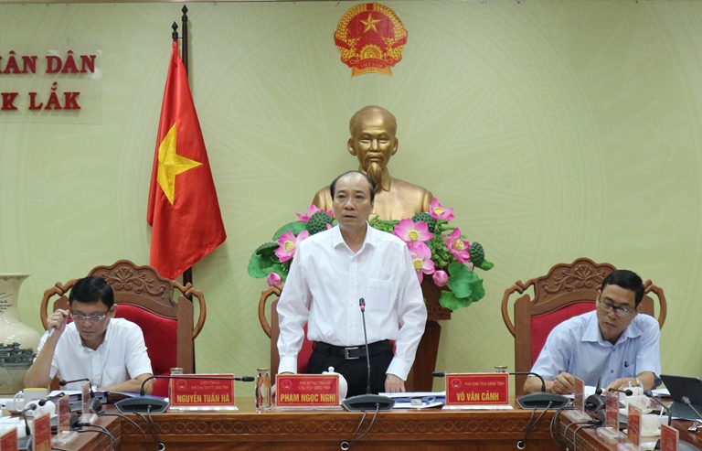 UBND tỉnh thông qua nội dung trình kỳ họp thứ Mười, HĐND tỉnh khóa IX